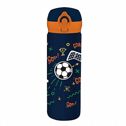 Παγούρι Θερμός Ανοξείδωτο με Καλαμάκι - Goal! (500ml) - Must