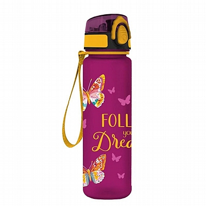 Παγούρι Πλαστικό - Butterfly (670ml) - Must