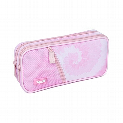 Κασετίνα Box (2 Θήκες) - Pink Vibe Tie Dye - Yolo