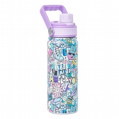 Θερμός Μεταλλικό με Λαβή - Girls Graffiti (500ml) - Yolo