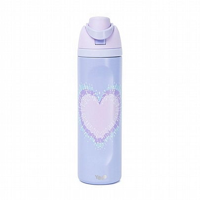 Θερμός Μεταλλικό 2 σε 1 - Heart Tie Dye (700ml) - Yolo