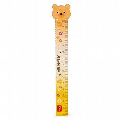 Χάρακας Teddy Bear (15cm) - Legami