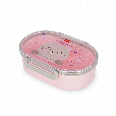 Φαγητοδοχείο Πλαστικό Snak & Go - Kitty (500ml) - Legami