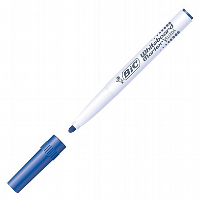 Λεπτός Μαρκαδόρος Ασπροπίνακα - Μπλε (1.4mm) - Bic Velleda