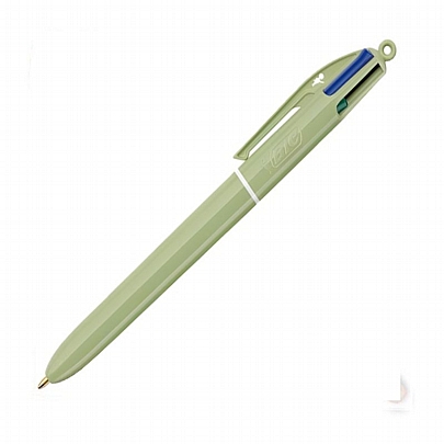 Στυλό 4 Χρωμάτων (1.0mm) - Olive - Bic Mineral Tones