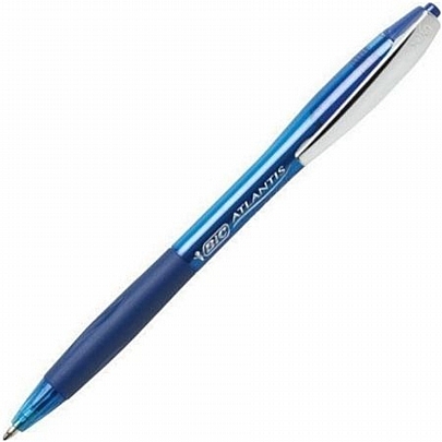 Στυλό Διαρκείας - Μπλε (1.00mm) - Bic Atlantis Soft