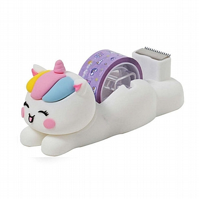 Βάση Σελοτείπ & Σελοτέιπ Happy Life (1.8cmx10m) - Unicorn - Gim