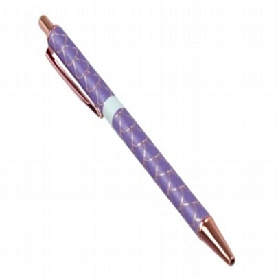 Στυλό Διαρκείας με Purple Bow - Μπλε (1.0mm) - Funky Fish