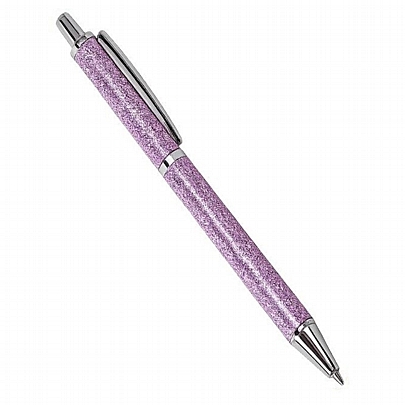 Στυλό Διαρκείας με Purple Strass Cherry Blossom - Μπλε (1.0mm) - Funky Fish