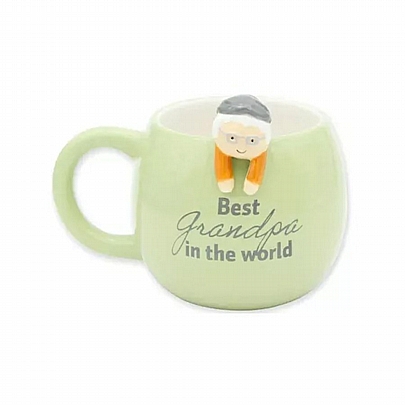 Κούπα Κεραμική - Best Grandpa in the world (450ml) - Winkee