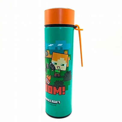 Θερμός με Ψηφιακή Ένδειξη Θερμοκρασίας - Minecraft Green Boom (450ml) - Puckator