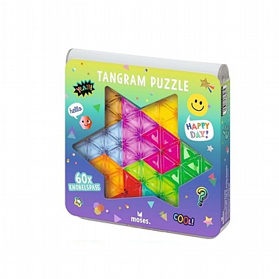 Παιχνίδι Λογικής Happy Day - Tangram - Moses