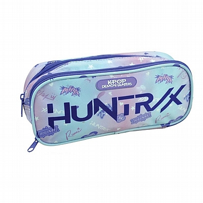 Κασετίνα Βαρελάκι (2 Θήκες) - K-Pop Huntrix Purple - Gim