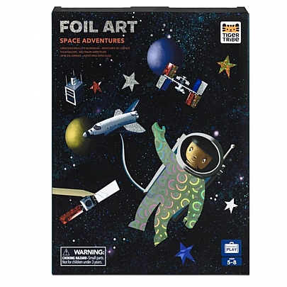 Foil Art: Space Adventures - Tiger Tribe