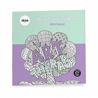 Colouring Book: Art Therapy (Βιβλίο ζωγραφικής) - Zentagle - Skag