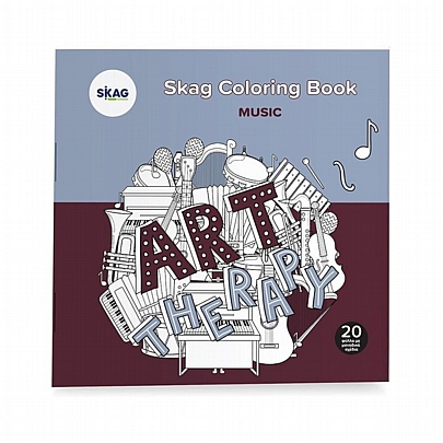 Colouring Book: Art Therapy (Βιβλίο Ζωγραφικής) - Music - Skag