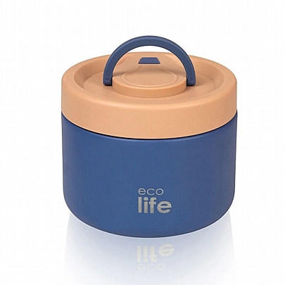 Φαγητοδοχείο Θερμός - Blue (650ml) - Ecolife