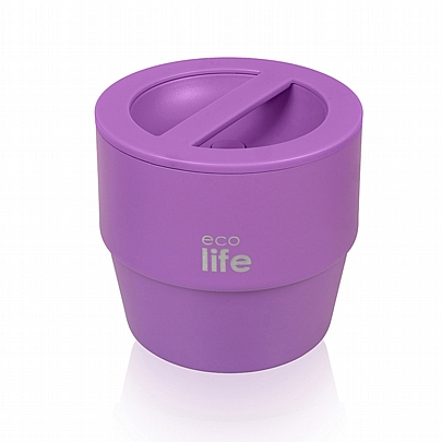 Φαγητοδοχείο Θερμός Στρόγγυλο - Purple (750ml) - Ecolife
