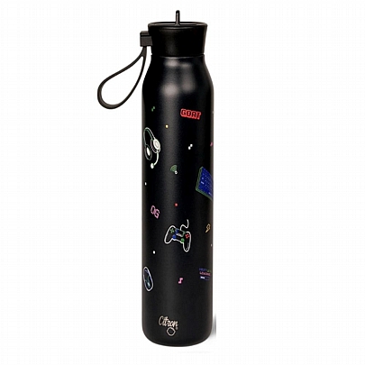 Παγούρι-Θερμός από Ανοξείδωτο Χάλυβα - Gaming (500ml) - Citron