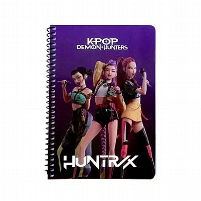 Τετράδιο σπιράλ Β5 - 2 θέματα K-Pop Demon Hunters (70Φ.) - Safta