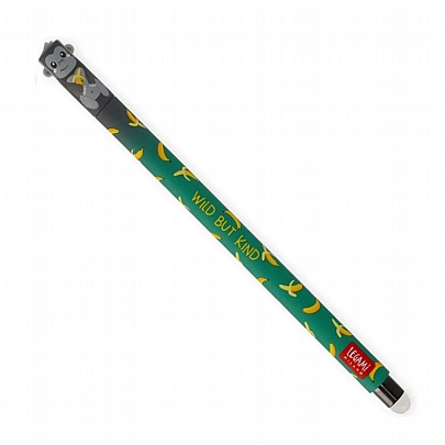 Στυλό που Σβήνει Gorilla - Μαύρο (0.7mm) - Legami