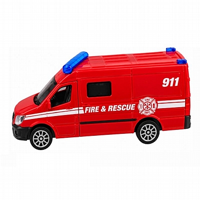 Αυτοκινητάκι 1/64: Fire Rescue - Maisto