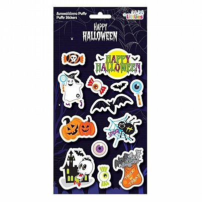Αυτοκόλλητα Puffy - Happy Halloween (13τμχ.) - The Littlies