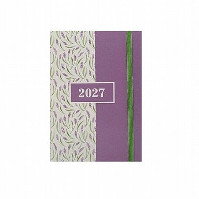 Ημερήσιο Ημερολόγιο με Λάστιχο Blossom 2027 - Lavender (12x17) - Tesoro