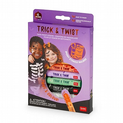 Face painting - Trick & Twist (6 Χρώματα) - Legami