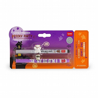 Σετ Στυλό Spooky Party - Πολύχρωμο (0.5mm) - Legami