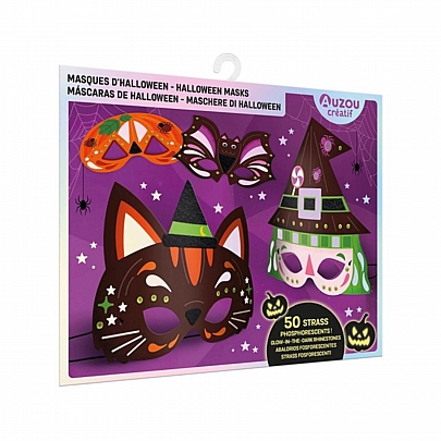 My Little Artist's Activity Kit: Κατασκευάζω Halloween Μάσκες - Auzou