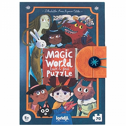 Παζλ Look & Find - Magic World (70κ.) - Londji