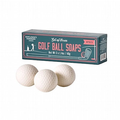 Σετ Σαπούνια Golf Balls με Άρωμα Βασιλικό & Νερολί (3τμχ.) - Gentlemen's Hardware