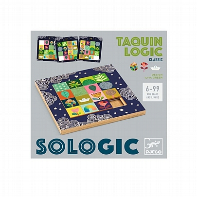 Sologic: Taquin Logic (40 Challenges) - Djeco