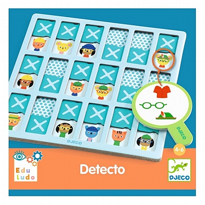 Eduludo: Detecto (Εκπαιδευτικό Παιχνίδι Λογικής & Παρατηρητικότητας) - Djeco