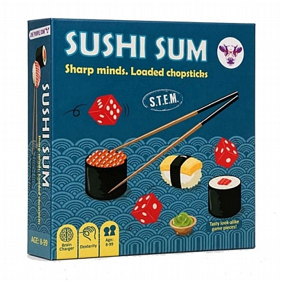 Sushi Sum (Επιτραπέζιο Παιχνίδι Μαθηματικών & Επιδεξιότητας) - The Purple Cow