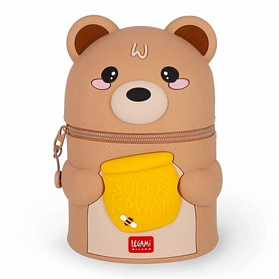 Κασετίνα Σιλικόνης Super Kawaii - Teddy Bear - Legami