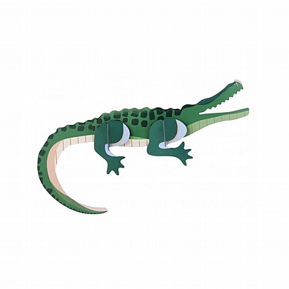 Κατασκευάζω Διακοσμητικό 3D - Tall Crocodile - Studio Roof