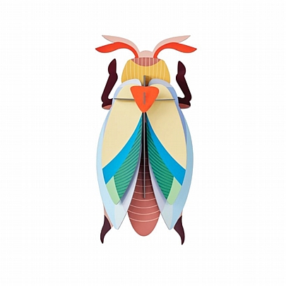 Κατασκευάζω Διακοσμητικό 3D - Lunar Jewel Beetle - Studio Roof