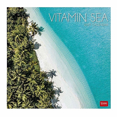 Μηνιαίο Ημερολόγιο Τοίχου 2027 - Vitamin Sea (30x29) - Legami