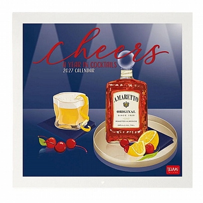 Μηνιαίο Ημερολόγιο Τοίχου 2027 - Cheers (30x29) - Legami