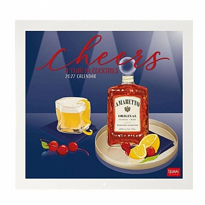 Μηνιαίο Ημερολόγιο Τοίχου 2027 - Cheers (30x29) - Legami