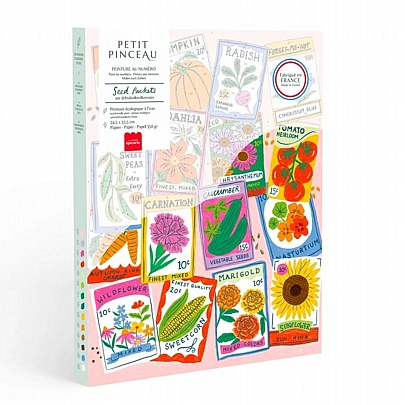 Ζωγραφική με Αριθμούς - Seed Packets - La Petite Épicerie Ζωγραφική με Αριθμούς - Seed Packets - La Petite Épicerie