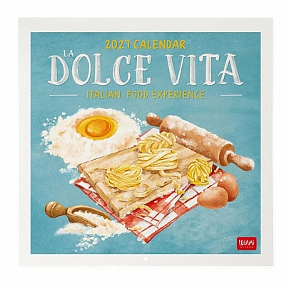 Μηνιαίο Ημερολόγιο Τοίχου 2027 - La Dolce Vita (30x29) - Legami
