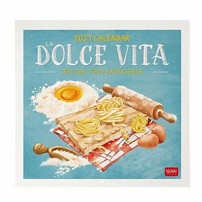 Μηνιαίο Ημερολόγιο Τοίχου 2027 - La Dolce Vita (30x29) - Legami