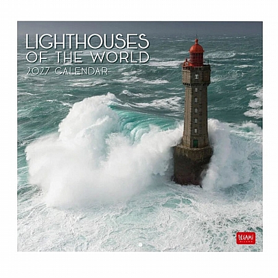 Μηνιαίο Ημερολόγιο Τοίχου 2027 - Lighthouses of the World (30x29) - Legami