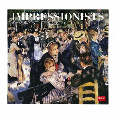 Μηνιαίο Ημερολόγιο Τοίχου 2027 - Impressionists (30x29) - Legami