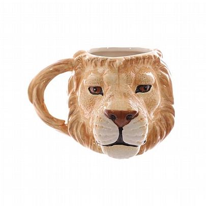 Κούπα Κεραμική 3D - Lion Head (650ml) - Puckator