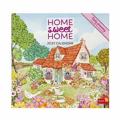 Μηνιαίο Ημερολόγιο Τοίχου 2027 - Home Sweet Home (30x29) - Legami