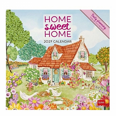 Μηνιαίο Ημερολόγιο Τοίχου 2027 - Home Sweet Home (30x29) - Legami